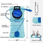 2L-3L Hydration Bladder Water Reservoir - Blue/White