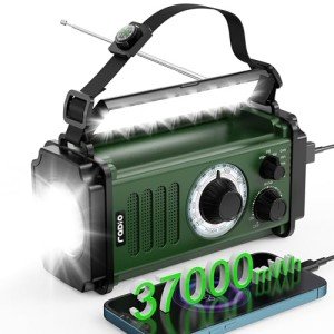 Multi-Purpose Emergency Solar Hand Crank Radio