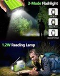 Hand Crank NOAA Weather Radio with Flashlight & Charger
