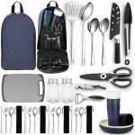 HOMQUEN Emergency Camping Gear and Cooking Set