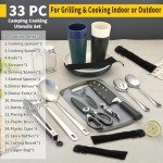 HOMQUEN Emergency Camping Gear and Cooking Set