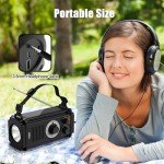 Hand Crank NOAA Weather Radio with Flashlight