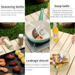 HOMQUEN Emergency Camping Gear and Cooking Set