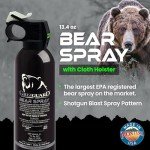 Bear Pepper Spray with Holster for Outdoor Safety
