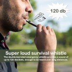 Loud Emergency Whistles for Outdoor Safety & Survival