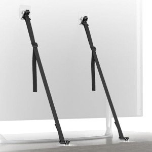 Adjustable Anti-Tip Furniture Safety Straps - 2 Pack