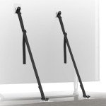 Adjustable Anti-Tip Furniture Safety Straps - 2 Pack