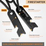 Fire Starter Kit with Wooden Handle & Striker