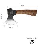 WICING 8-Inch Hand Axe with Leather Sheath