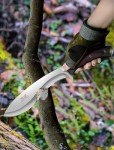 Emergency Camping Hatchet and Knife Set with Sheath