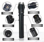 Windproof Straight Flame Lighter for Outdoors and Gifting