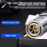 Windproof Straight Flame Lighter for Outdoors and Gifting