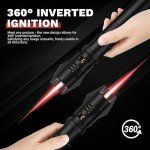 Adjustable Windproof Torch Lighter with Safety Lock