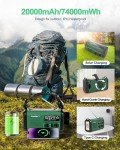 Solar Crank Radio with Phone Charger & SOS Light