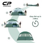 Waterproof 6-Person Family Tent for Emergencies