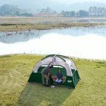Waterproof 6-Person Family Tent for Emergencies