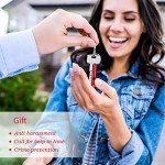 12-Pack Emergency Whistles with Keychain - Loud Safety