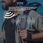 Rechargeable Mini Walkie Talkies for Emergencies (2-Pack)
