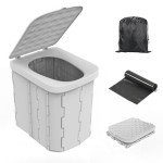 Hapoon XL Portable Toilet for Adults