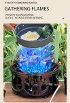 Portable Windproof Camping Stove with Carrying Bag