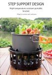 Portable Windproof Camping Stove with Carrying Bag