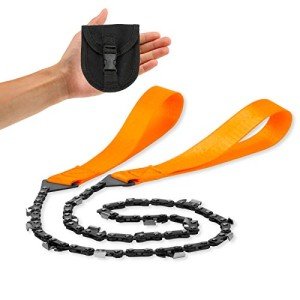 Portable 24-Inch Pocket Chain Saw for Emergencies