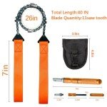 Pocket Chainsaw for Camping and Emergency Preparedness