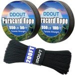 550 Paracord Rope 50ft - Tactical Survival Cord