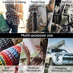 TECEUM 50ft Tactical Paracord Survival Rope