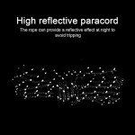 High-Reflective Guy Lines 8 Pack - Outdoor Tent Ropes