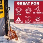 Compact Collapsible Shovel for Emergencies and Outdoors