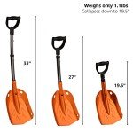 Compact Collapsible Shovel for Emergencies and Outdoors