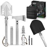 Survival Shovel and Axe Multi-Tool Set