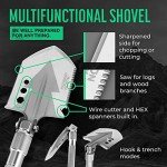 Survival Shovel and Axe Multi-Tool Set