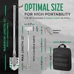 Survival Shovel and Axe Multi-Tool Set