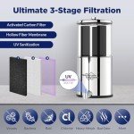 Membrane Solutions UV Water Filter System for Emergencies
