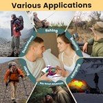 16-in-1 Survival Gear Kit for Outdoor Adventures