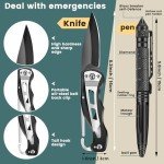 16-in-1 Survival Gear Kit for Outdoor Adventures
