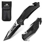 Mossy Oak Tactical Folding Knife for Emergencies