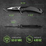 Mossy Oak Tactical Folding Knife for Emergencies