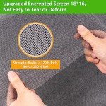 Durable Fiberglass Window Screen Repair Kit - Grey