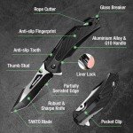 Mossy Oak Tactical Folding Knife for Emergencies