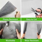 Durable Fiberglass Window Screen Repair Kit - Grey