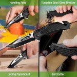 Mossy Oak Tactical Folding Knife for Emergencies