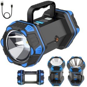 Compact Blue Emergency Stand Light