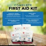 Portable First Aid Kit for Home and Travel
