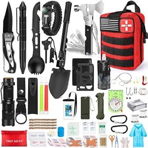 235-Piece Emergency Survival and First Aid Kit