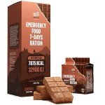 7-Day Emergency Food Supply with Chocolate Bars