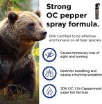 Bear Spray & Holster Set for Hiking & Safety