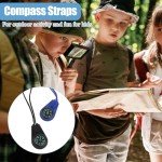 Multi-Color Pocket Compass Kit for Outdoor Adventures